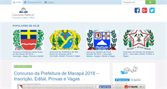 Desktop Screenshot of concursospublico.net